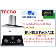 TECNO HOOD AND HOB BUNDLE PACKAGE (ISA9238 & T 3388TGSV)