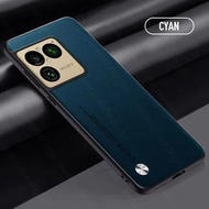 Luxury Plain Leather Back Cover for Sony Xperia 1 VIII 1VIII 5G Case Soft Silicone Frame Protect Fun