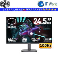 Itw | Cooler Master Gaming Monitor 24.5" (1920 x 1080 FHD) / 100Hz / 1ms MPRT / Adaptive Sync GA2501