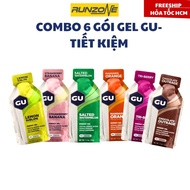Gu Energy Gel Gu Energy Supplement (Combo of 6 Packs)