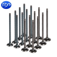 For Kawasaki ZXR250 1989-1998 ZR250 Balius 00 Motorcycle Intake Valve and Exhaust Valve Set