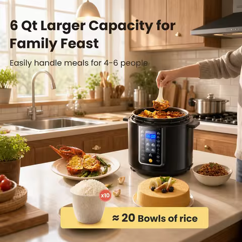 Midea COMFEE ' 16 in 1 Electric Pressure Cooker, Instant Multi Cooker, Olla De Presión Non-Stick Pot