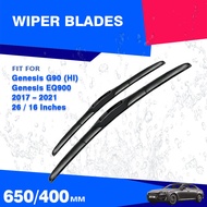 For Genesis G90 HI EQ900 EQ900L G90L 2015 - 2021 Front Windshield Hybrid Wiper Blades Windscreen Acc