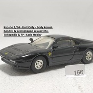 KYOSHO FIRST EDITION 1 FERRARI 288GTO BLACK64/ UNIT ONLY MINUS CADATOYS