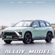 NIO ES8 ELECTRIC CAR MINIATURE DIECAST SCALE 1:32 METAL ALLOY BODY