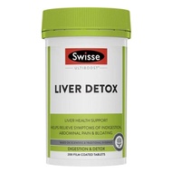 Thải độc gan Swisse Liver Detox 200 viên bổ gan giải độc gan và tăng cường chức năng gan