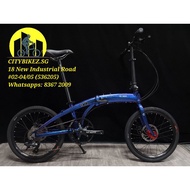 🇸🇬KOSDA Litepro Velocity 20inch Folding Bike [Chameleon Blue]