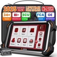ANCEL DS600 Elite OBD2 Scanner with 34+Reset Bidirectional Oil EPB BMS CAN-FD Doip Full System ECU C