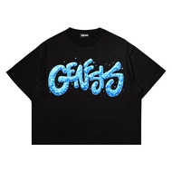 Genesis Conspiracy - Boxy Oversized T-shirt Glacier Black Unisex - Cotton Combed 20s
