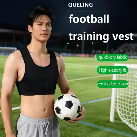 Training Vest with Pocket Hockey Wearable Gym Equipment Soccer Tracker Vest,Football Fitness Trackin