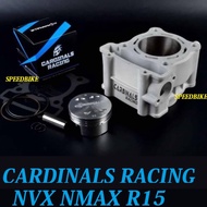 CARDINALS Y16 NMAX / NVX / R15 V3 63MM 65MM BLOCK KIT SET WITH FORGED PISTON