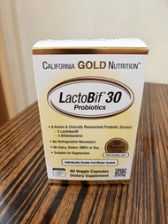 California Gold Nutrition LactoBif 30 益生菌