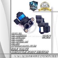 NAZA RIA,KIA CARNIVAL,SPECTRA,CAREN,OPTIMA MS,RIO,HYUNDAI SANTA FE SM(3PIN)IDLE VALVE/THROTTLE BODY 