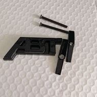 1Set ABT Grille For Audi Sticker Black ABT Emblem Sticker ABT Grills Sticker For Volkswagen VW Audi 