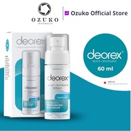 Deorex Body Odorizer Spray 60ml Body Odor/ Deodorant Underarm Odor/