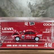 ️Levin AE101 JTC 1993 Fujitsu Ten 64B0486 Scale 1:64 Brand BM Creation