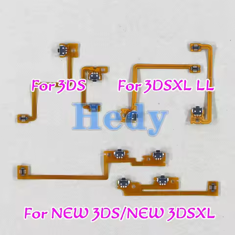 1set Replacement Parts For 3DSXL LL L R Button Cable LR Switch Flat Cable LR Cable For 3DS High Qual
