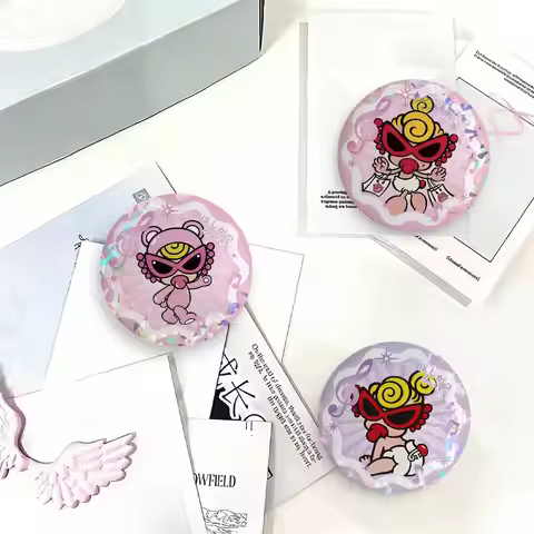 Fashion Brands H-Hysteric M-Mini Laser Badge Clothes Backpacks Hats Accessories Gifts For Children F