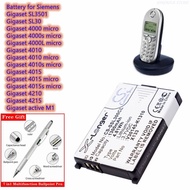 Cordless Phone Battery 3.7V/1300mAh for Siemens Gigaset SL3501,SL30,4000,,4000s,4000L,4010,4010s,401