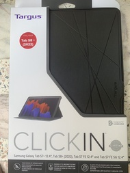 Targus Click-In™ Case for Samsung Galaxy® Tab S9+, S8+, Tab S7+, Tab S7 FE Lite, and Tab S7 FE 5G (12.4”)