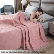 Hoas Official Shop Soft Blanket with Plain Thick Adult Pattern BSB Size 120CM 160CM 180CM