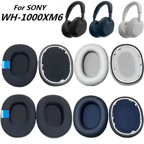 Ear Pads For SONY WH-1000XM6 Wireless headphones replacement high quality earmuff ear pillow ear cus