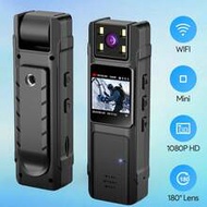 Pocket Action Camera, Vlog Camera, 1080P HD Wearable Video Camera WiFi, Mini Body Camera, Thumb Size