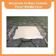 Custom Acrylic Ice Cube Aquarium 89x48x12cm