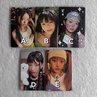 Photocard hanni hyein haerin newjeans weverse mirror bluebook bucket tuspi omg beanie membership 202