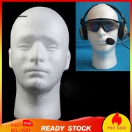 OPPO Male Mannequin Head Foam Wig Stand Manikin Head Wig Cap Holder for Store Salon Home
