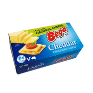 Bega Cheddar Processed Cheese Block (Keju Cheddar) 250g Cheddar Cheese