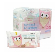 Mother-K K-Mom有機嬰幼兒濕紙巾(100張) x 6包裝
