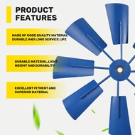 Y71Pc Wind Spinner Decorative Windmill Decorative Iron Windmill Yard Plug-in Winnower Garden Wind Sp