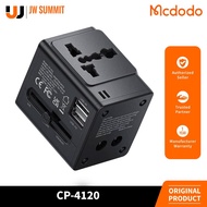 Mcdodo CP-4120 2x USB - A + AC 10.5W Multi Charger and Sockets, Global Travel Adapter