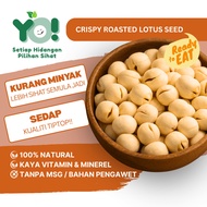 YoHealthy Roasted Crispy Lotus Seeds Premium | Biji Teratai Panggang Rangup| 莲子脆 - TO EAT (150g) Lot