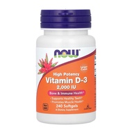 on handNow Foods, Vitamin D3 High Potency , 2000 IU & 5000iu