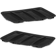Front Left+Right Hood Air Vent Grilles Compatible with Benz W166 GL GL350 GL450 GL550 GL63 AMG ML ML