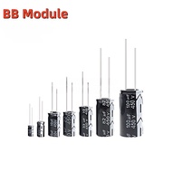 5pcs 450V Aluminum Electrolytic Capacitor 1UF 2.2UF 3.3UF 4.7UF 10UF 22UF 33UF 47UF 68UF 82UF 100UF 