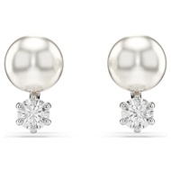 SWAROVSKI 施華洛世奇女士Matrix珍珠耳環 5694225 - # White
