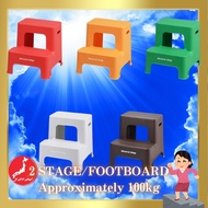 SANKA FOOTBOARD ELEVATING STEP STAND 2 STAGE WIDE FOOT BASE PART AND SLIPPING WORK Designed to be 10