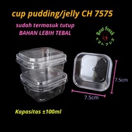 CH 7575 jelly agar glass pudding Cup (unit) mini dessert