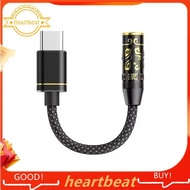 [Hot-Sale] USB  AMP Type-C to 3.5mm Earphone Adapter USB-C Cable DSD Decoder for Android TC 3.5mm De