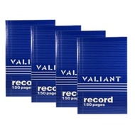 valiant record book / small and big / size 150, 200, 300, 500 pages
