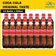 Coke Coca Cola Original Taste - Less Sugar Bottle (24 x 500ML) - Expiry 26 Feb 2026