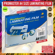 Promaster A4 Laminate Film / A4 Size Premium Quality Film 100micron 100 Sheet (L210)
