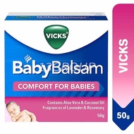 Vicks Baby Balsam Ointment Rub, 50g