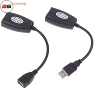 BS USB UTP Extender Adapter Over Single RJ45 Ethernet CAT5E 6 Cable Up to 150ft