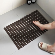 日本霜山 折疊式PVC浴室防滑排水墊/止滑墊(67x43cm)-多色可選