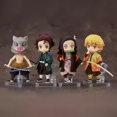 Good Smile Nendoroid Demon Slayer GSC Kamado Nezuko Tanjirou Uzui Tengen Hashibira Inosuke Agatsuma 