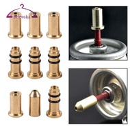 [Amleso2] 3 Pieces Butane Filling Adapter Cylinder Canister Portable Outdoor Butane Tank for Gas Fil